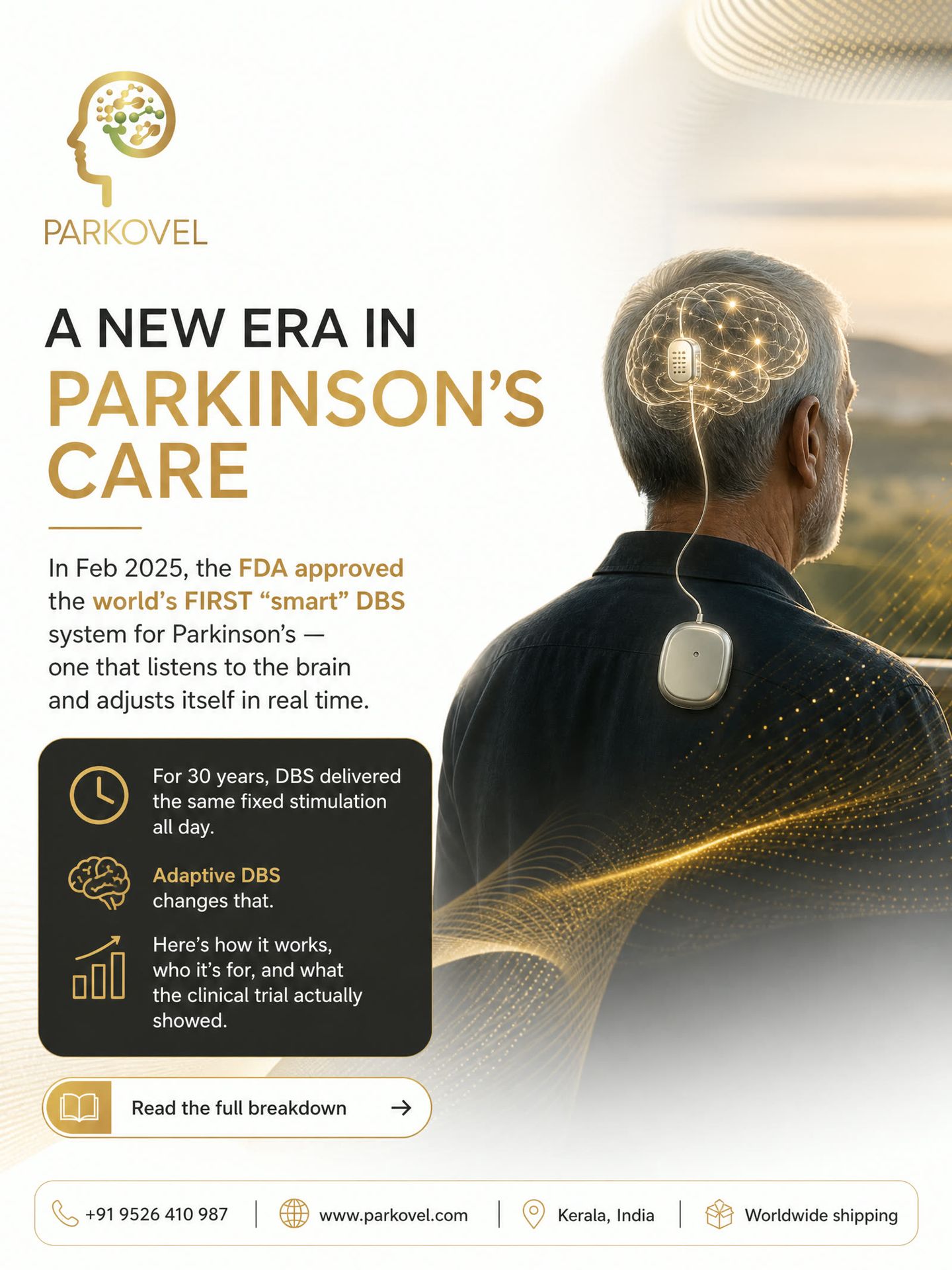 FDA-Approved Adaptive Deep Brain Stimulation: How "Smart" DBS Is Changing Parkinson's Care