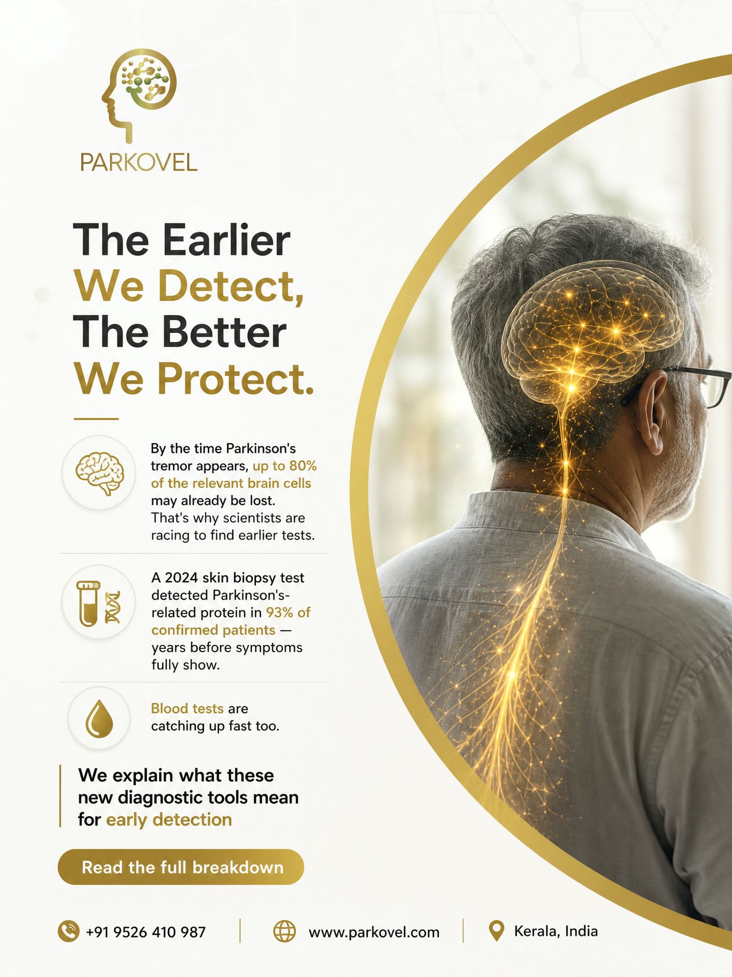 Blood and Skin Biomarker Tests: The New Frontier in Earlier Parkinson's Diagnosis