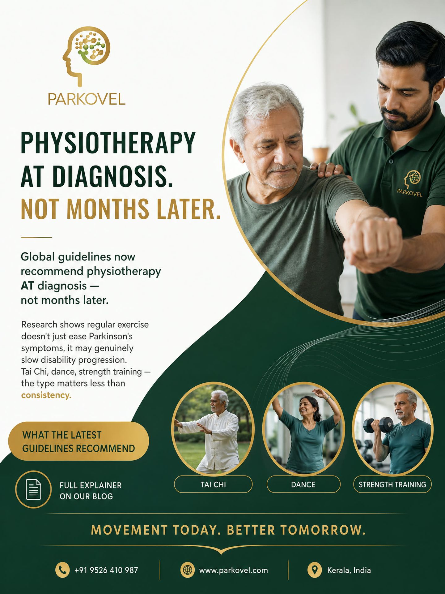 Exercise as Medicine: What Physiotherapy Guidelines Now Recommend for Parkinson's