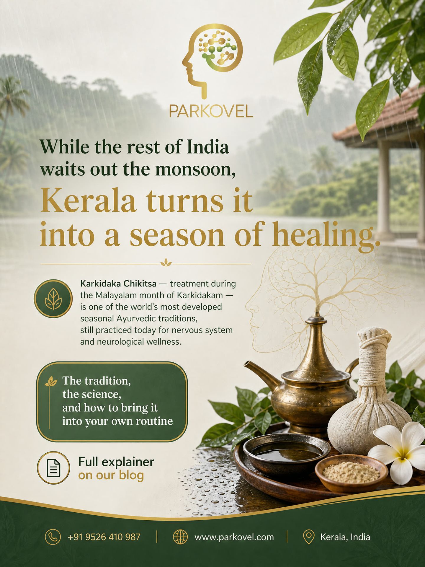 Karkidaka Chikitsa: Kerala's Ancient Monsoon Healing Season Explained
